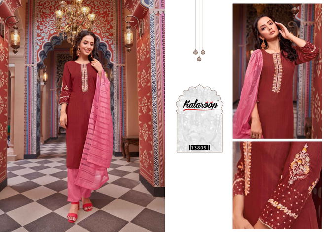 Kalindi By Kalaroop Designer Readymade Suits Catalog
